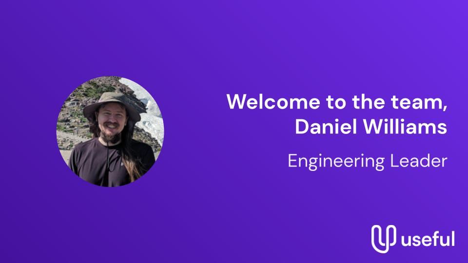 Welcome Daniel Williams